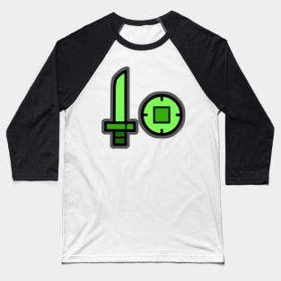 Sword and Shield  | Monster Hunter Baseball T-Shirt